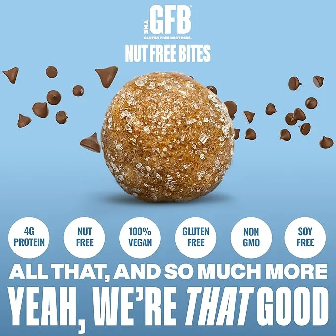 Chocolate Chip Cookie Dough Bites (Nut Free)