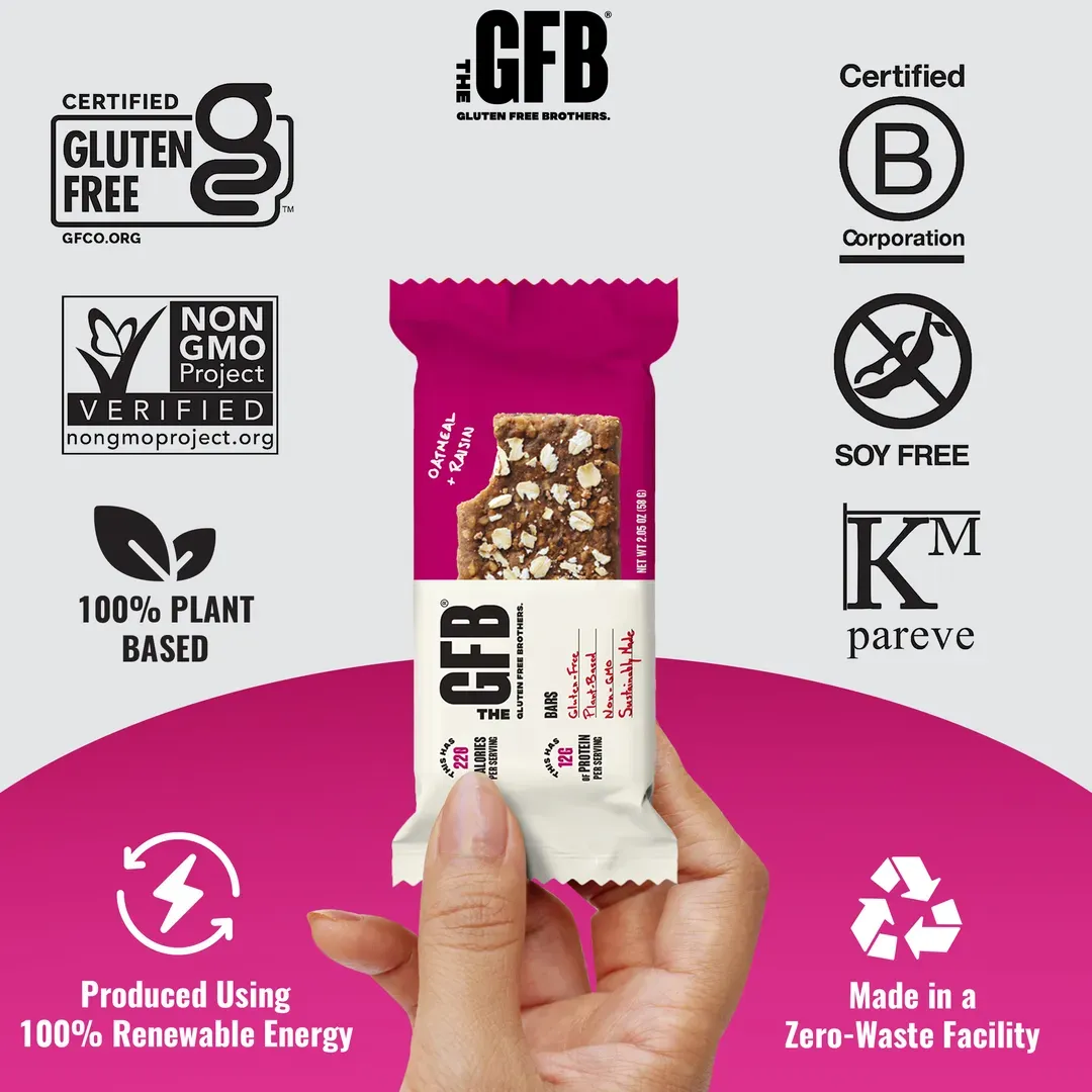 Oatmeal Raisin Protein Snack Bar