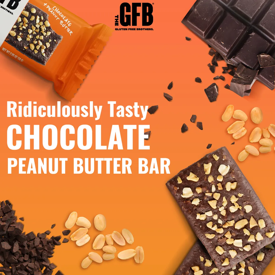 Chocolate Peanut Butter Protein Snack Bar