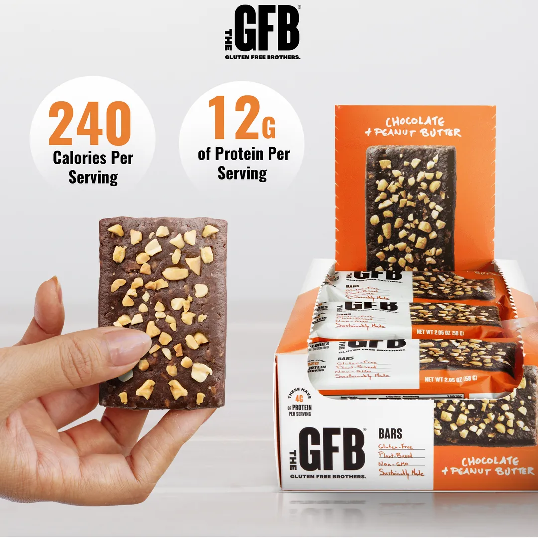 Chocolate Peanut Butter Protein Snack Bar
