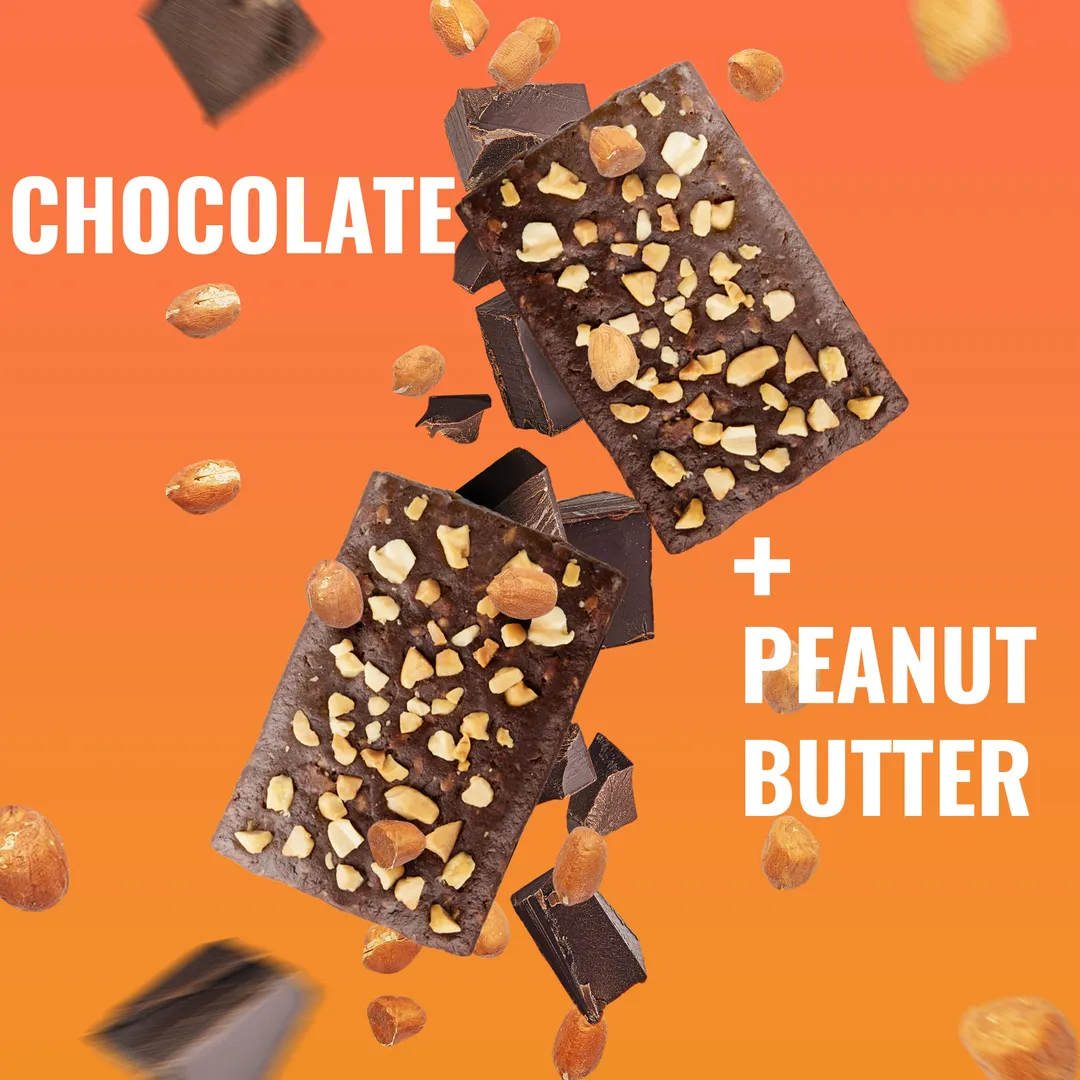 Chocolate Peanut Butter Protein Snack Bar