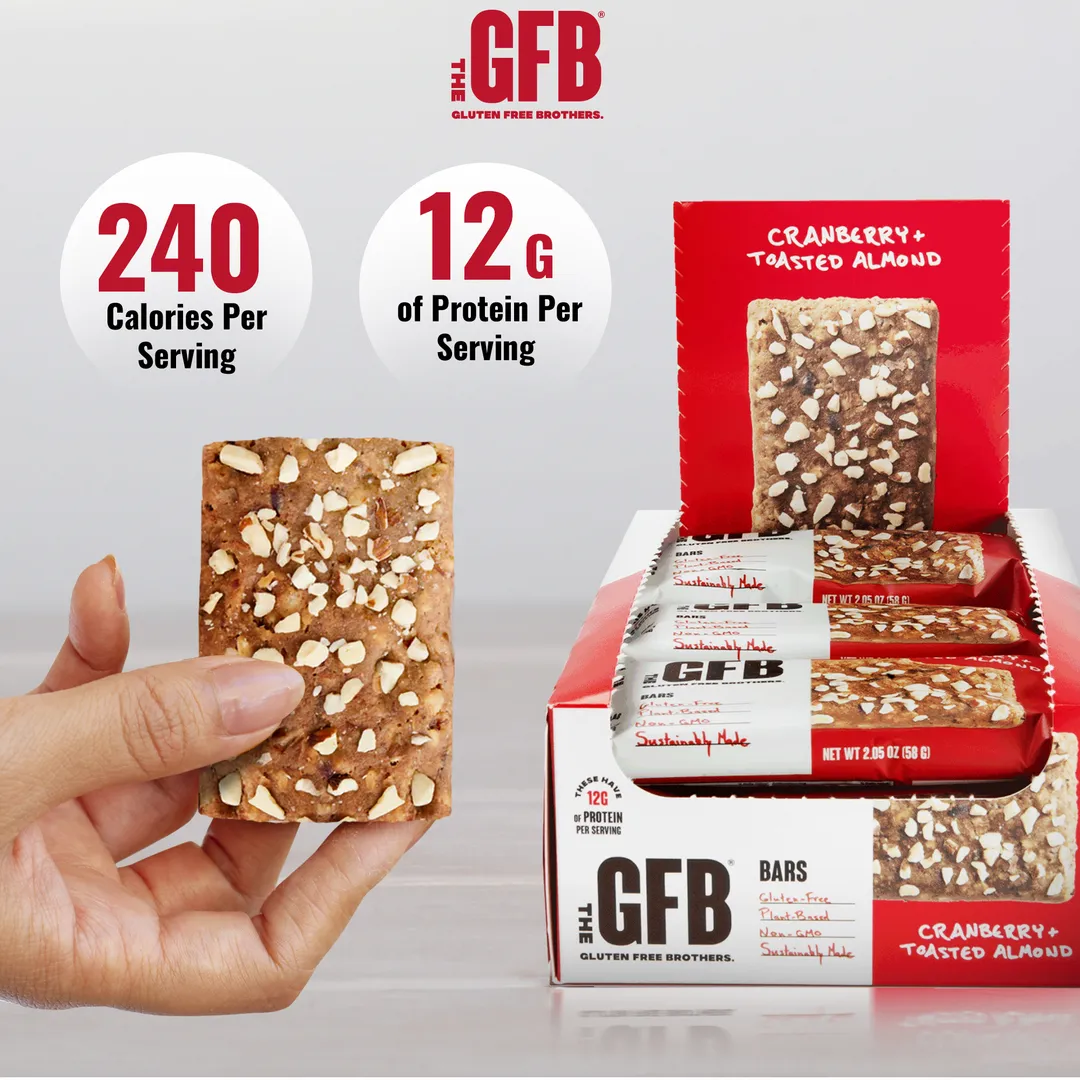 Cranberry Toasted Almond Protein Snack Bar