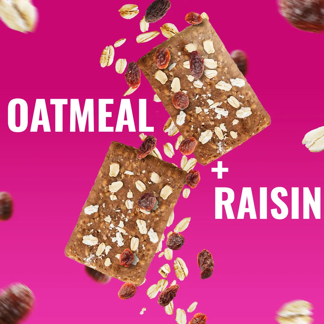 Oatmeal Raisin Protein Snack Bar