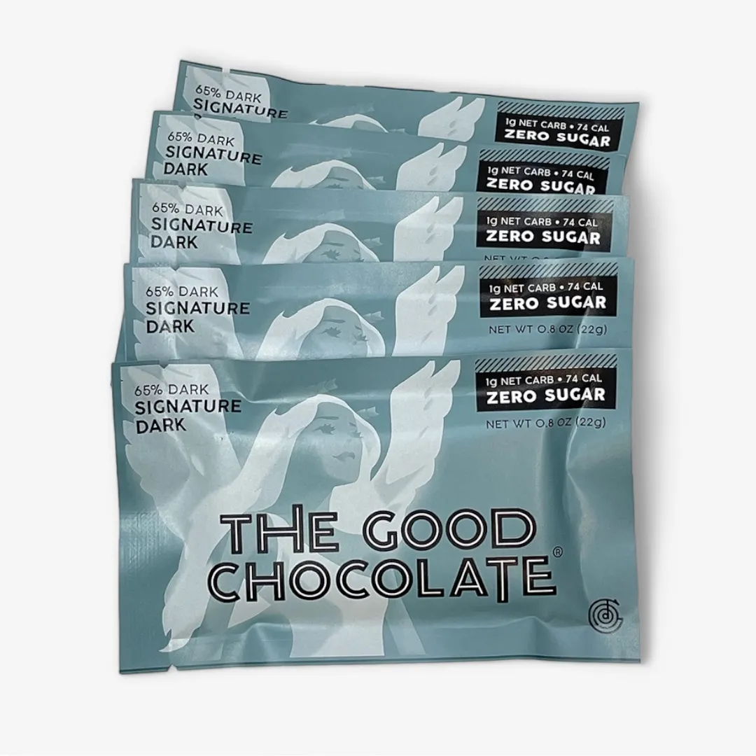 Dark Chocolate Mini Bar Bag / 5 Mini Bars