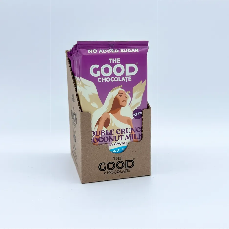 Double Crunch Cacao Bar with Coconut Milk / 2.5 oz