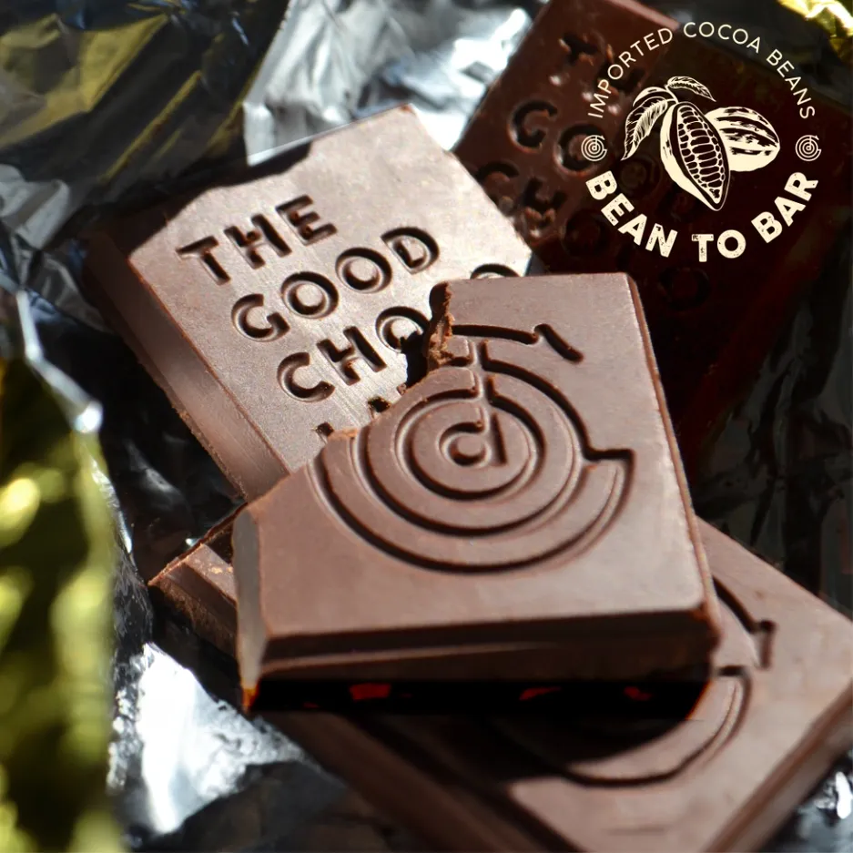 Ethiopian Coffee Dark Chocolate Square / 0.4 oz (11g)