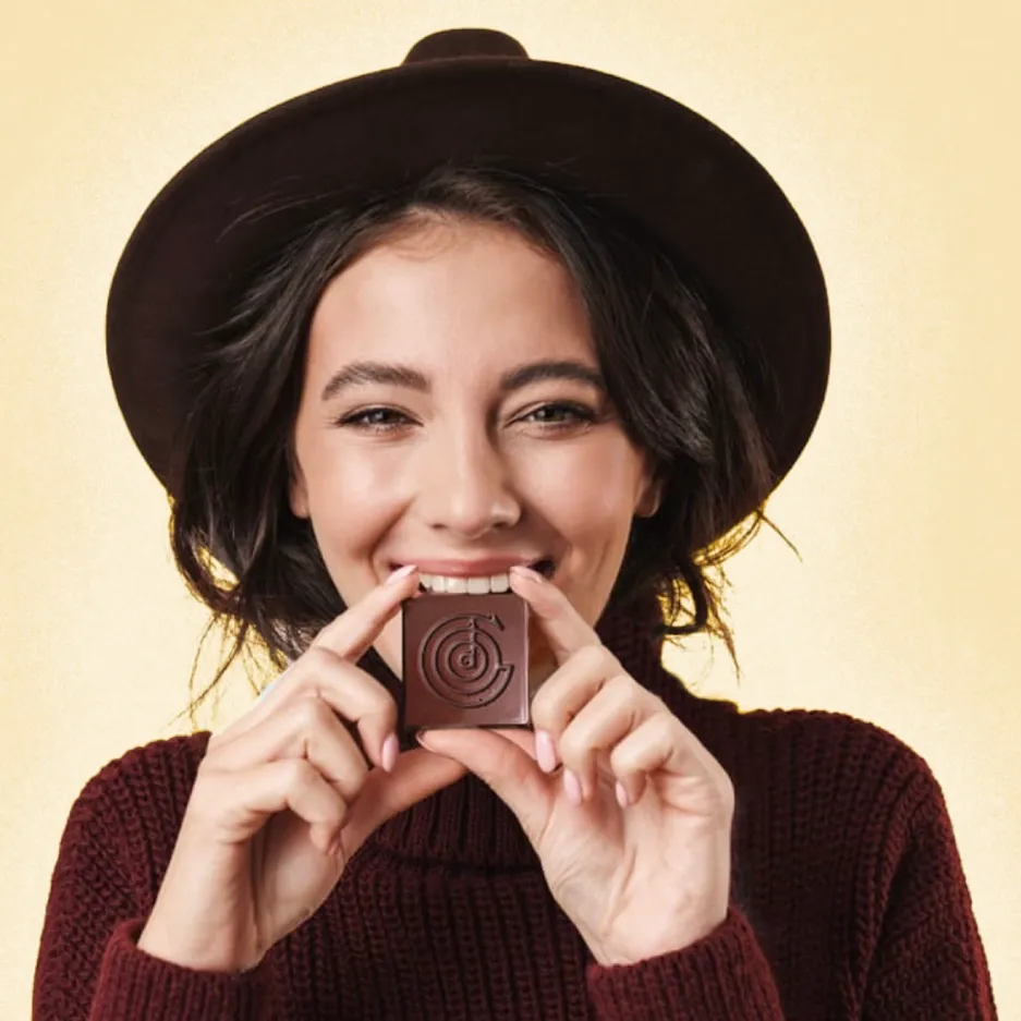 Ginger Chocolate Square / 0.4 oz