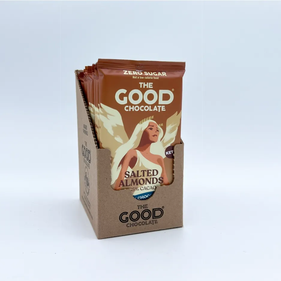 Salted Almond Chocolate Bar / 2.5 oz