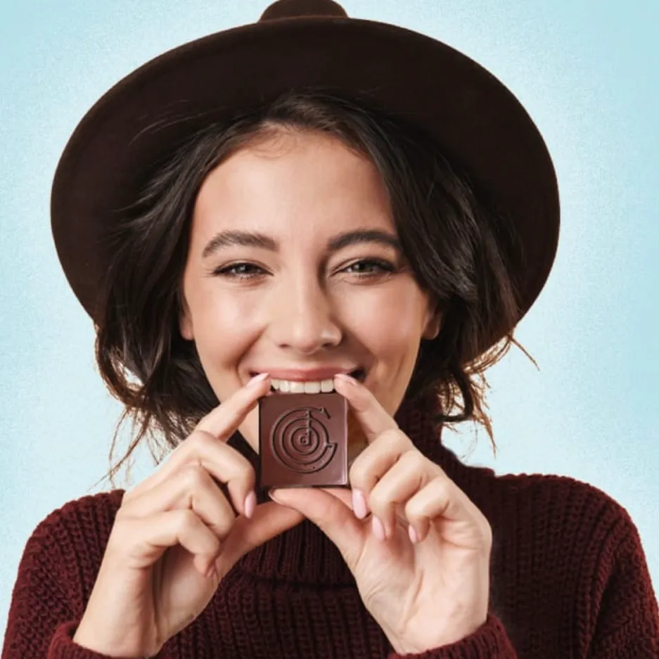 Signature Dark Chocolate Square / 0.4 oz