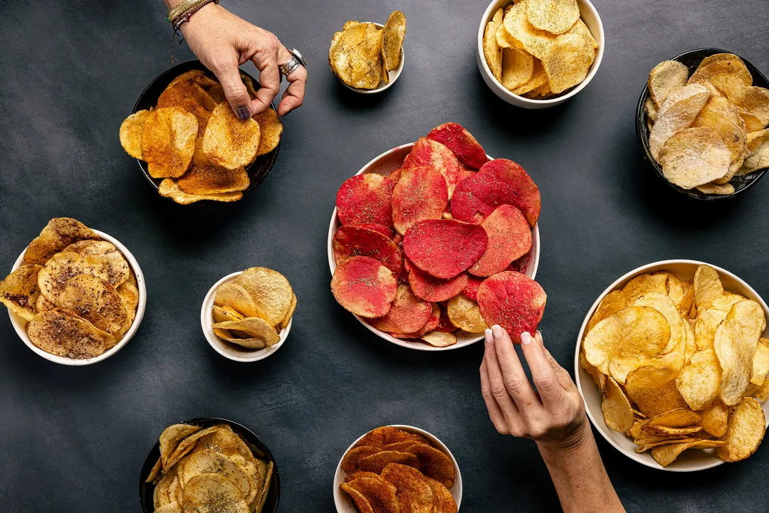Hot Honey Korean BBQ Thick Cut Potato Chips - Case of 12