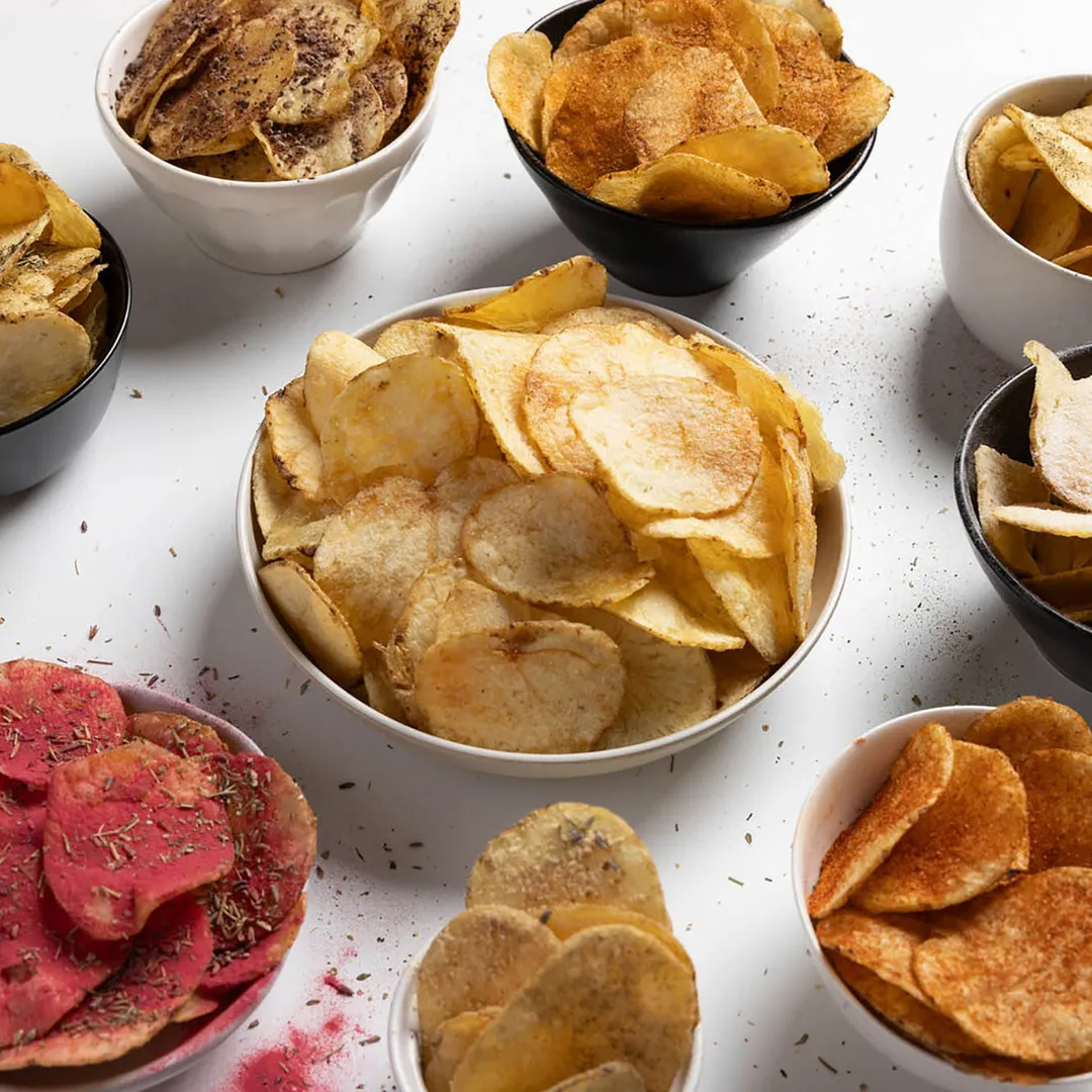 New Orlean's Spicy Cajun Thick Cut Potato Chips - Case of 12