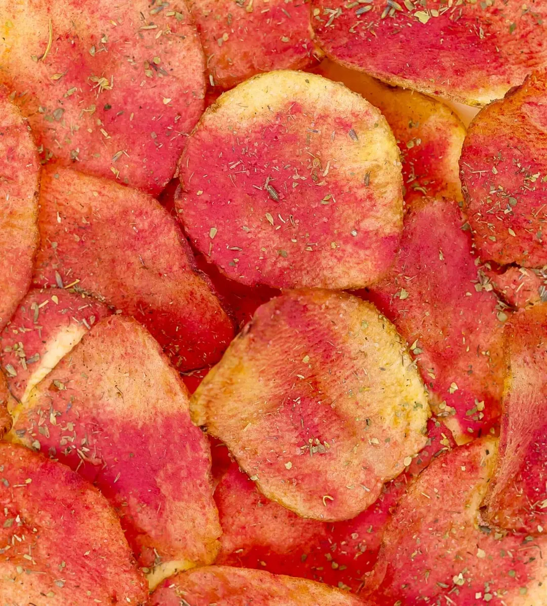 Pisgah Wild Herb Thick Cut Potato Chips - Case of 12