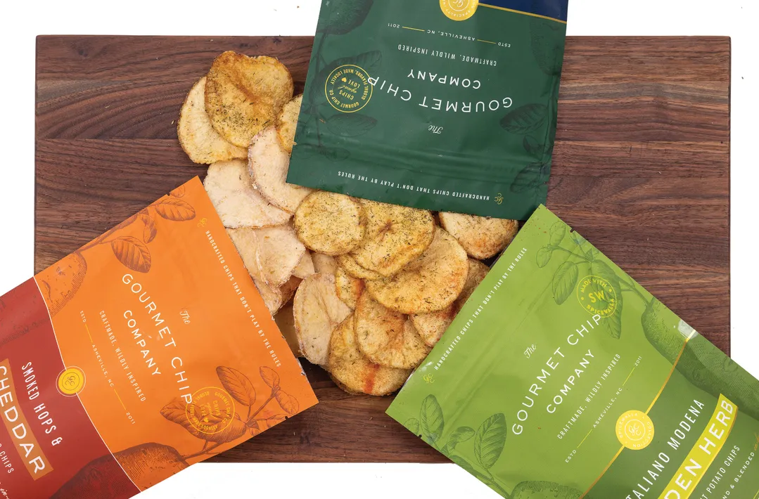 Smoked Hops and Cheddar Thick Cut Potato Chips - Case of 12