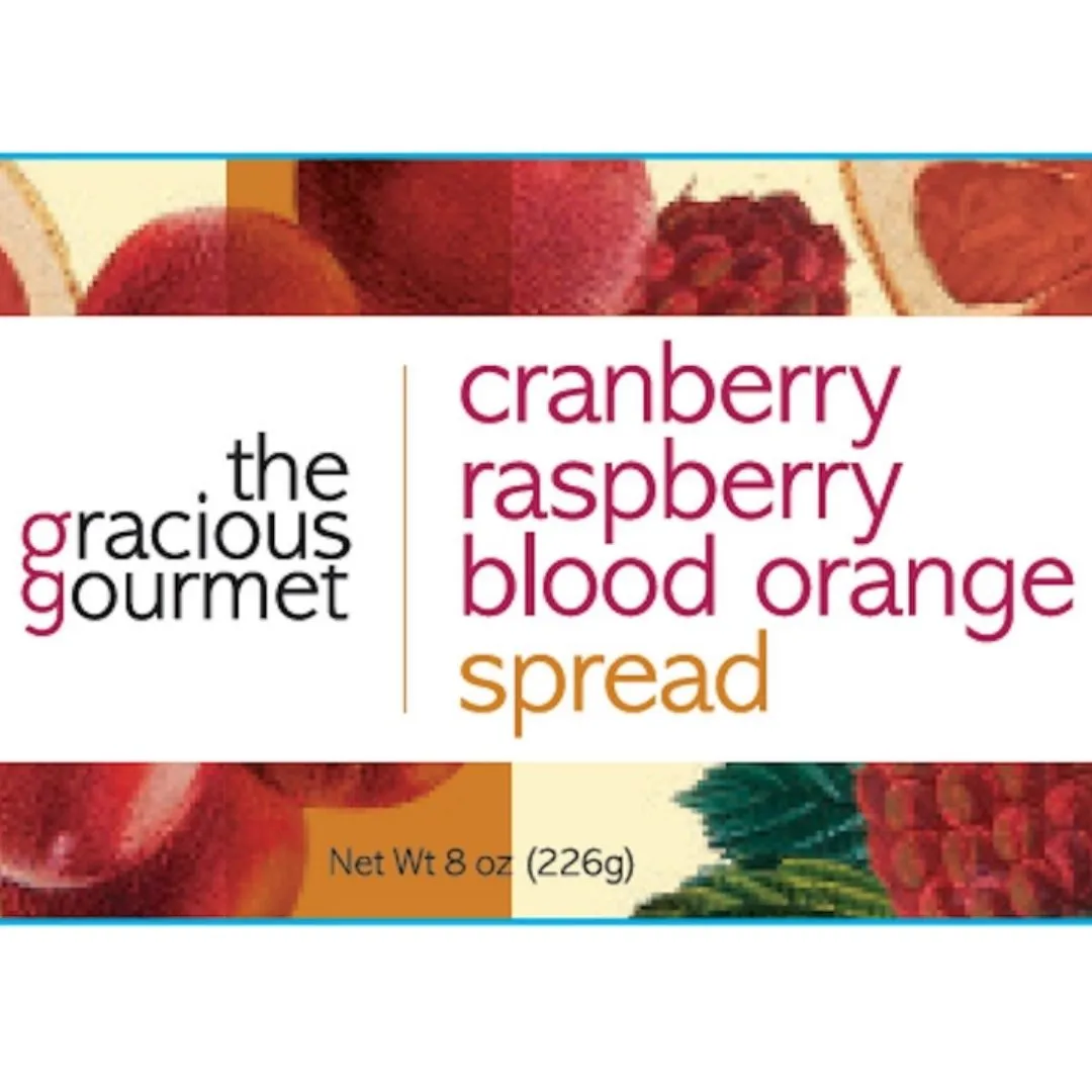 Cranberry Raspberry Blood Orange Spread