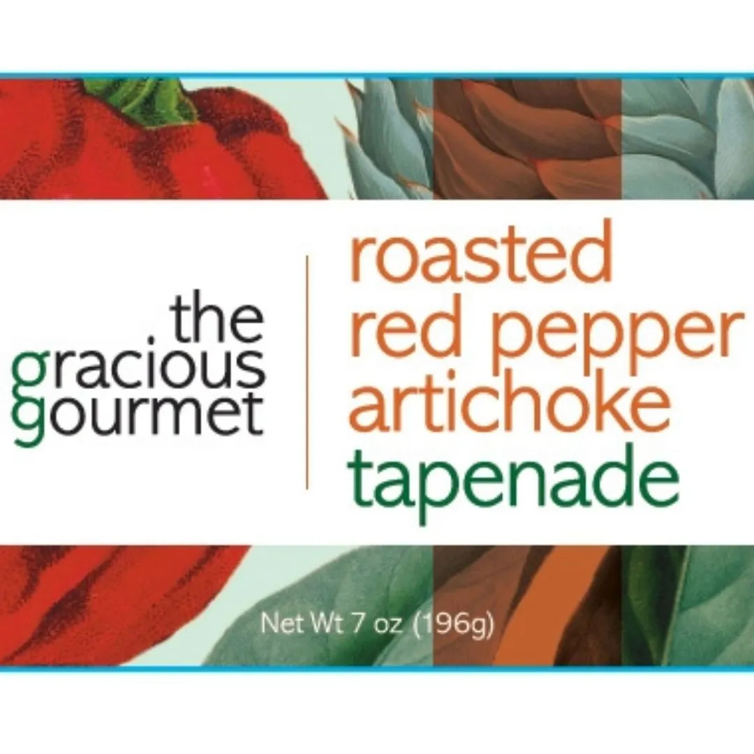 Roasted Red Pepper Artichoke Tapenade