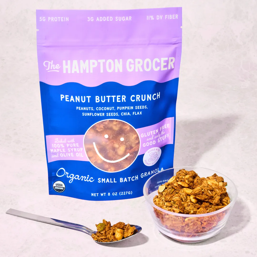 Organic Peanut Butter Crunch Granola  (w/ One Trick Pony PB)
