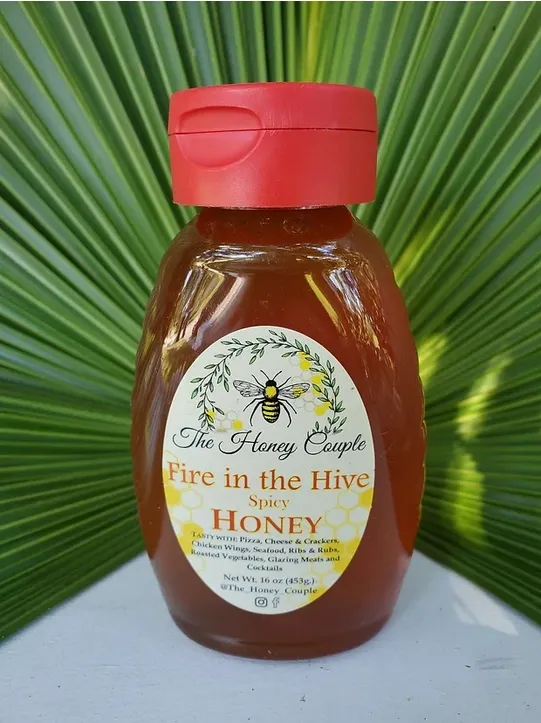 16oz Fire in the Hive Spicy Honey