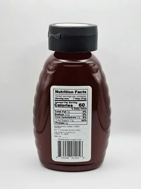 2oz Ginger Infused Honey