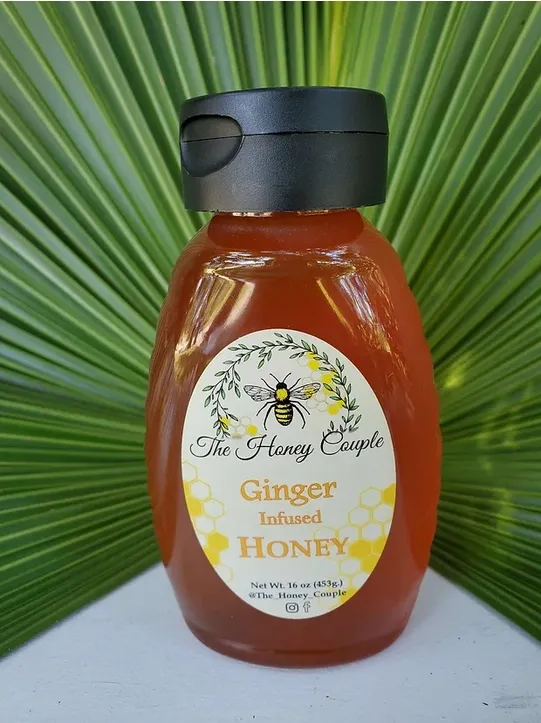 2oz Ginger Infused Honey