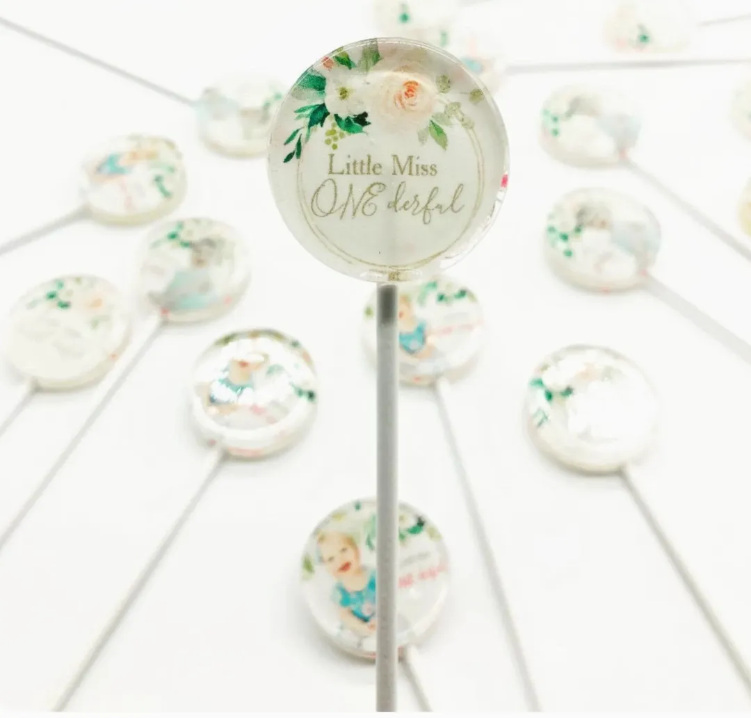 Birthday Lollipops - Unique Party Favors (Custom Photo)