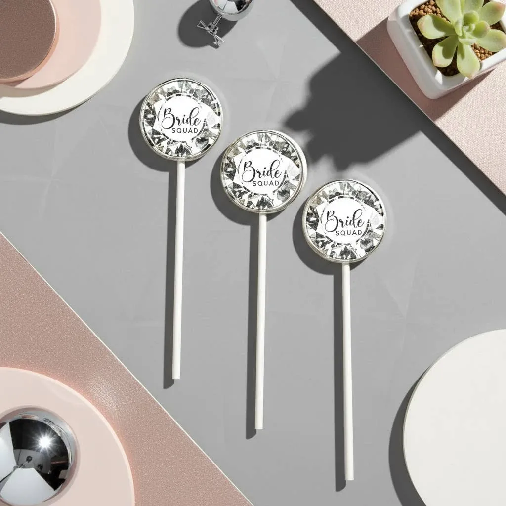 Bride Squad Lollipops – Bachelorette - Bridal Shower Favors