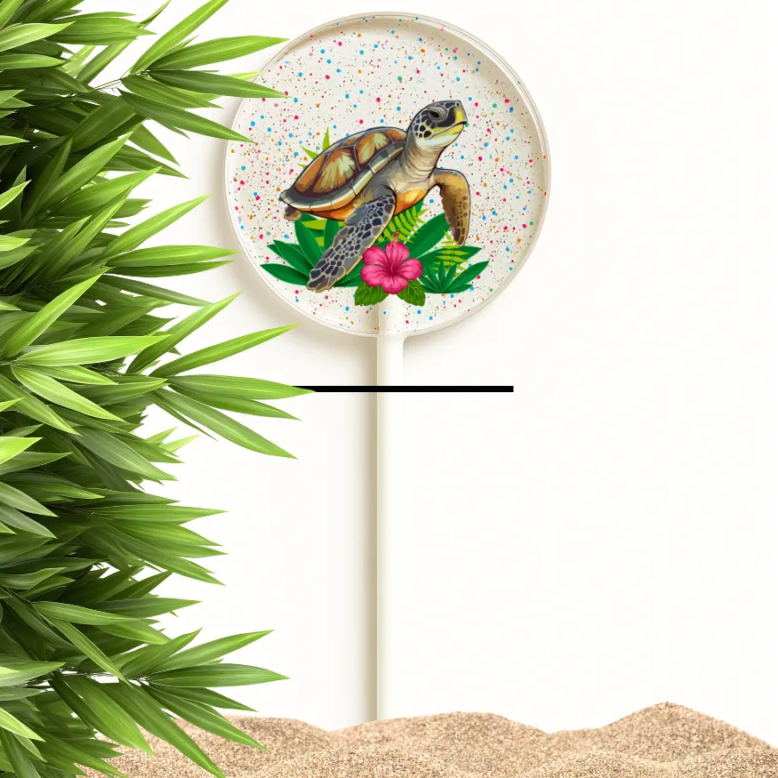 Hawaiian Hibiscus & Aloha Lollipops, Tropical Favors