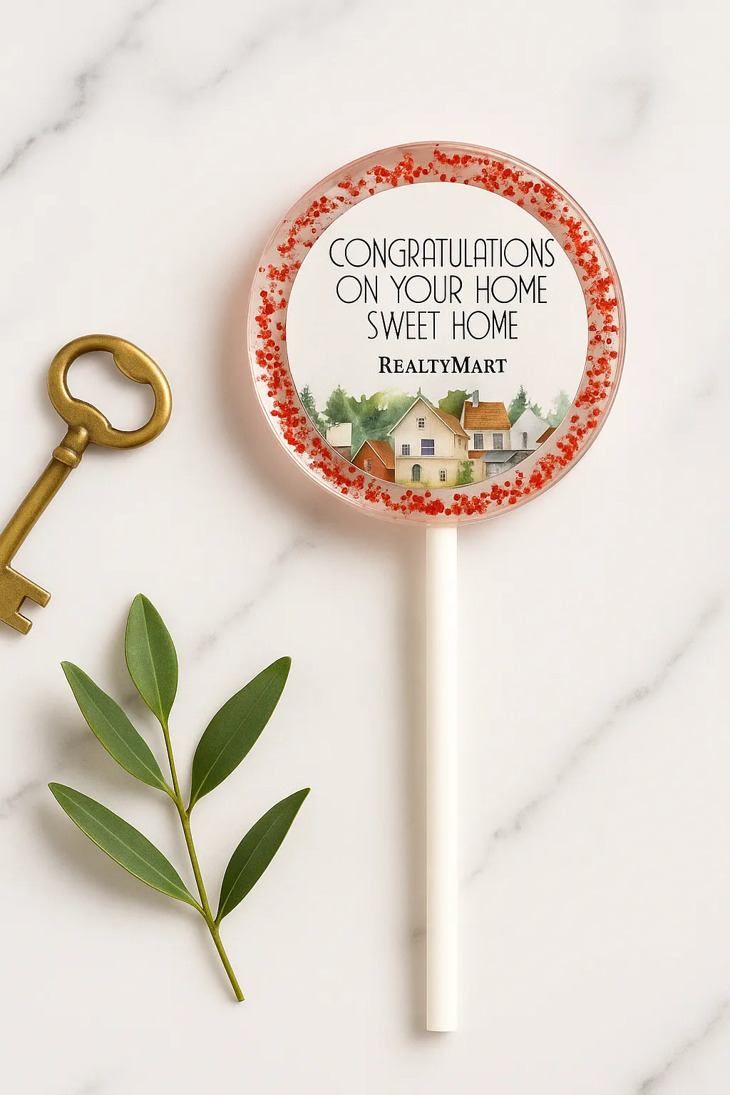 New Home Lollipops – Congratulations on Your Home Sweet Home