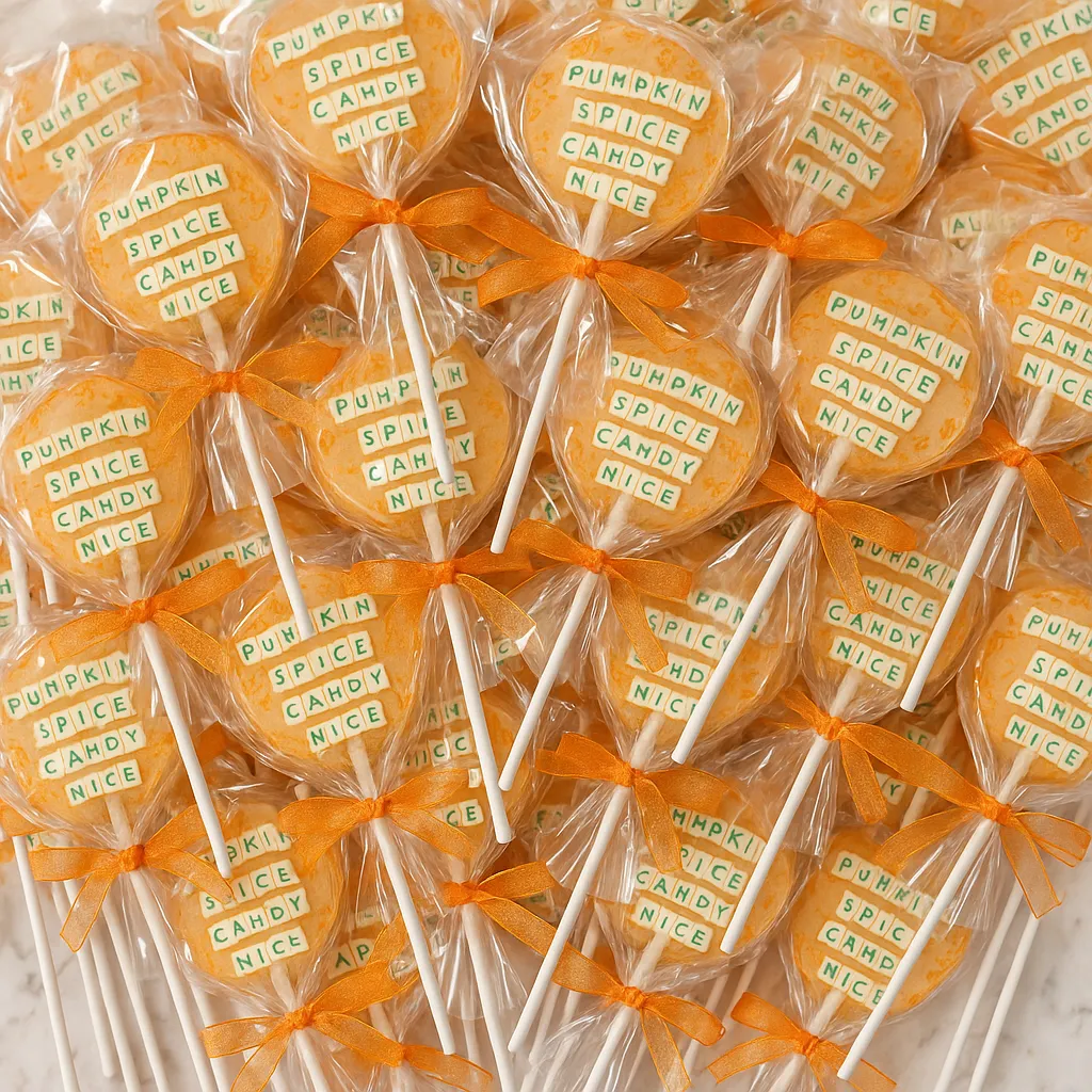Pumpkin Spice Lollipops – Giftable Fall Candy