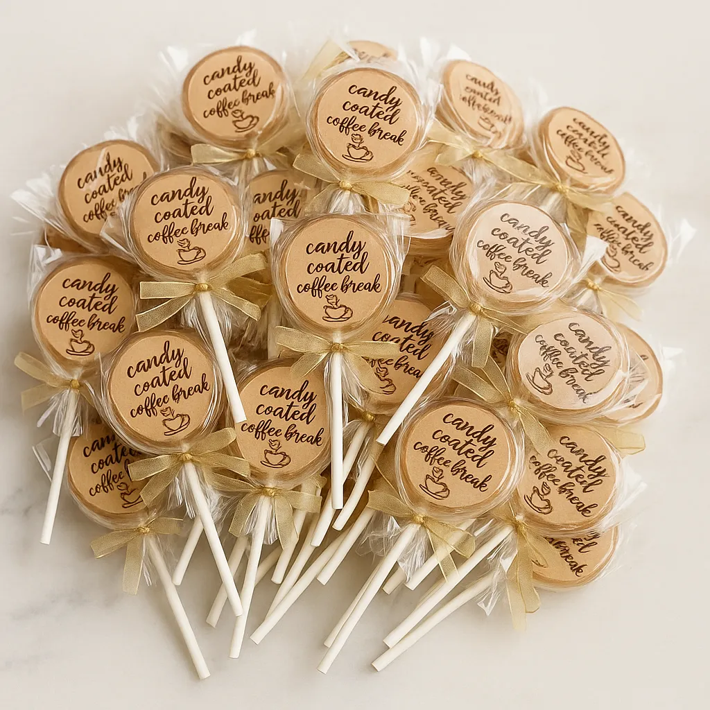 Retail Counter Lollipops for Cafés – Coffee Lollipops