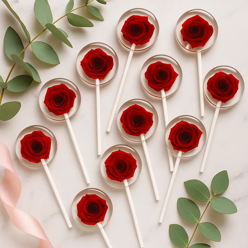 Rose Lollipops – Eternal Bloom – Florist Gift Add-On