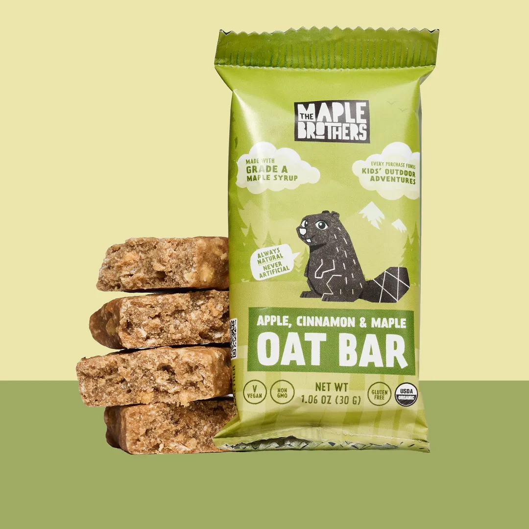 Apple, Cinnamon & Maple Oat Bar