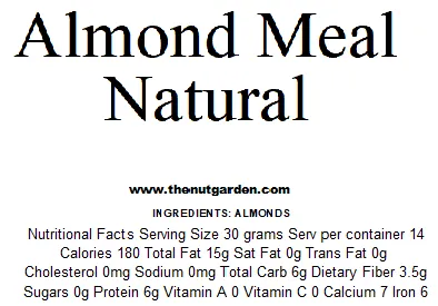 Almond Meal, Natural (12 oz)
