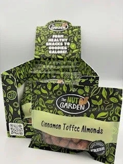 Almonds, Cinnamon Toffee (2 oz) 12 count