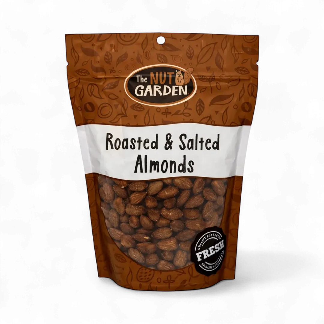 Almonds, Roasted and Salted (12 oz)