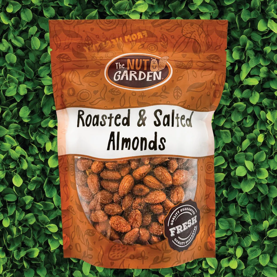 Almonds, Roasted and Salted (12 oz)