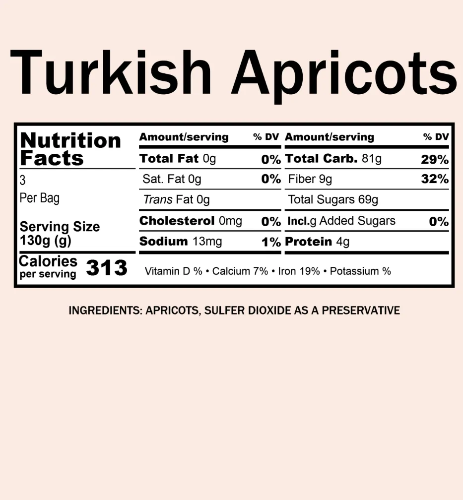 Apricots, Turkish (12 oz)