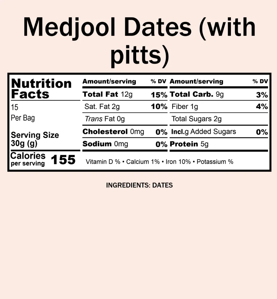 Bulk Dates, Medjool