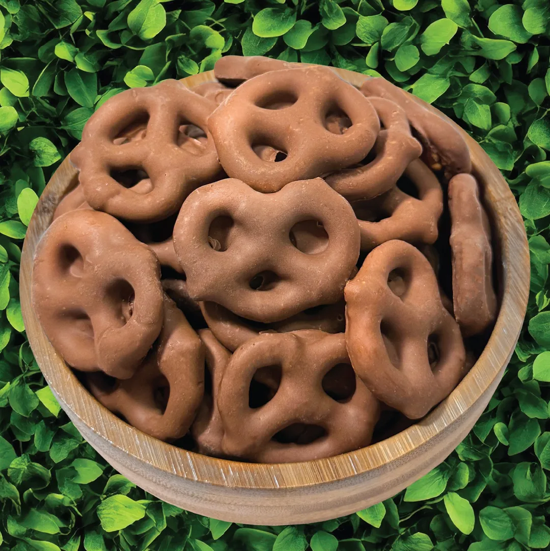 Bulk Pretzels, Milk Chocolate Covered