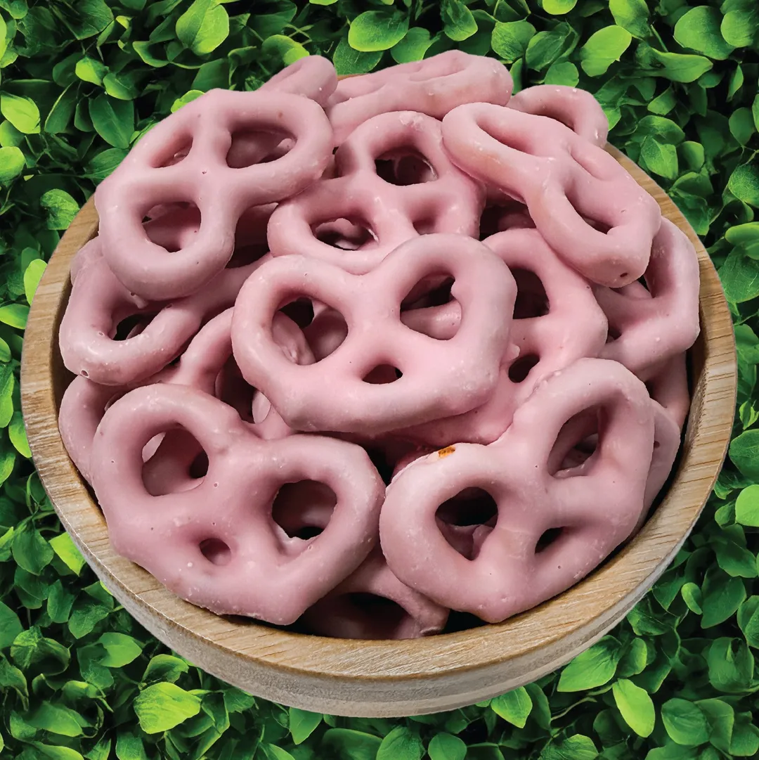 Bulk Pretzels, Raspberry Yogurt
