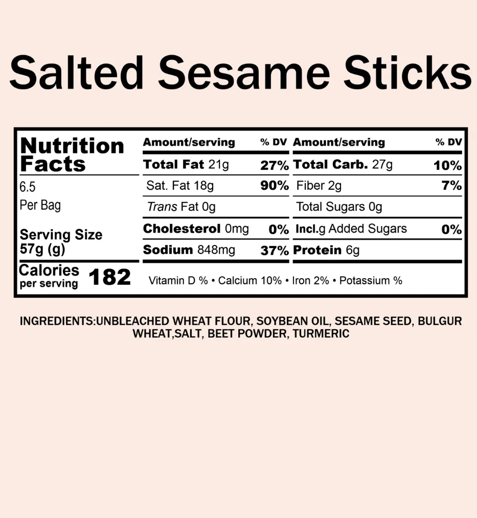 Bulk Sesame Sticks