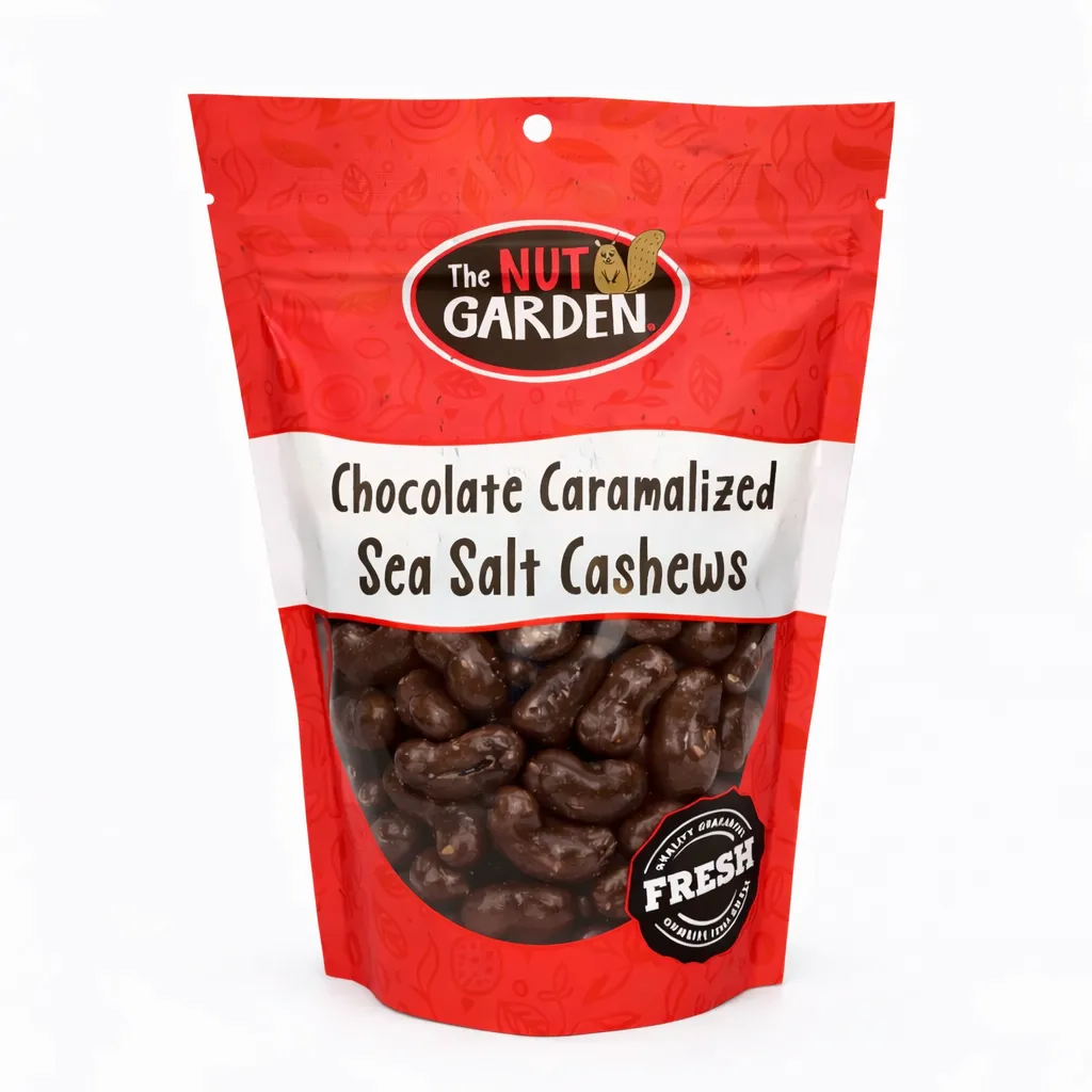 Cashews, Milk Chocolate Caramelized Sea Salt (12 oz)
