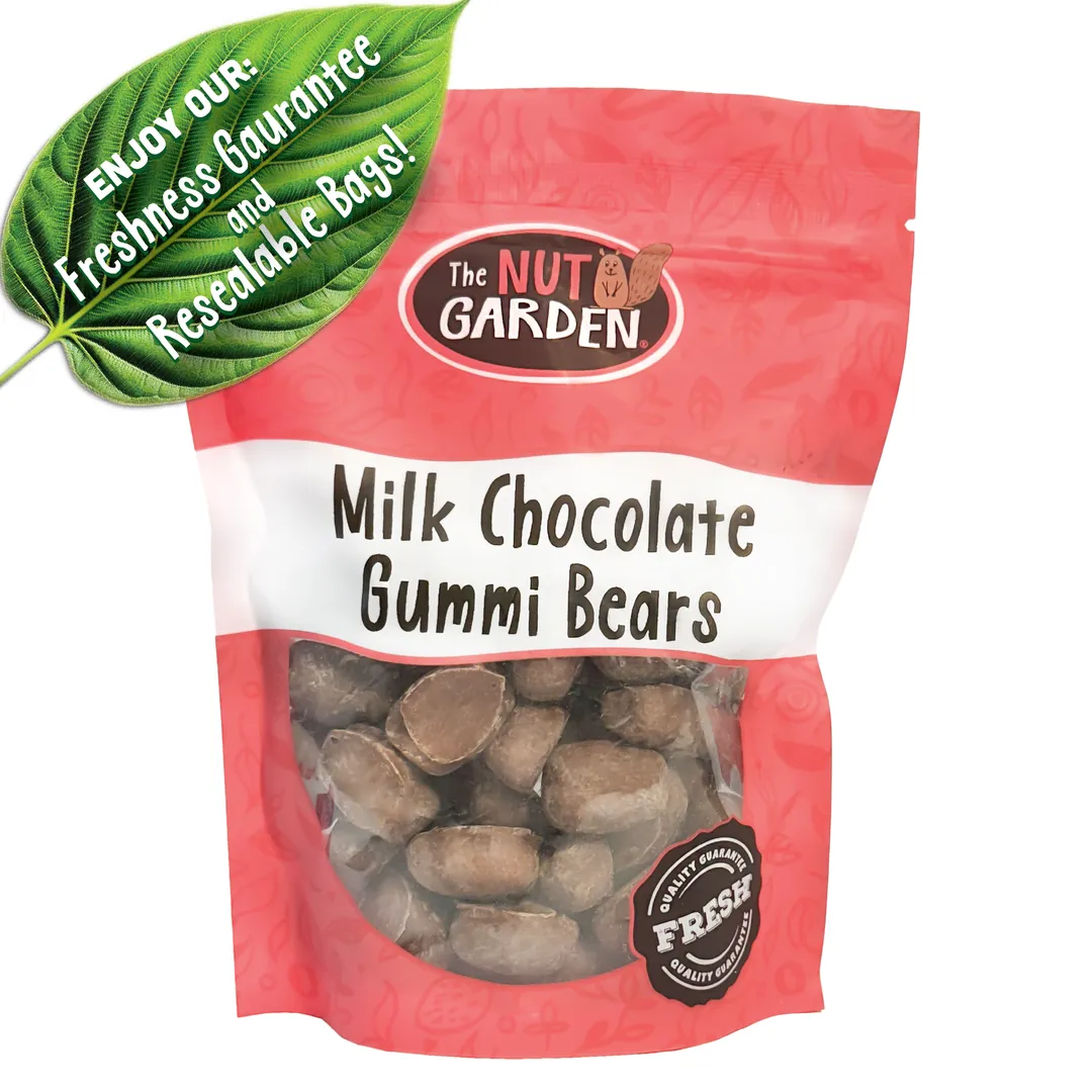 Gummi Bears, Milk Chocolate Covered (12 oz)
