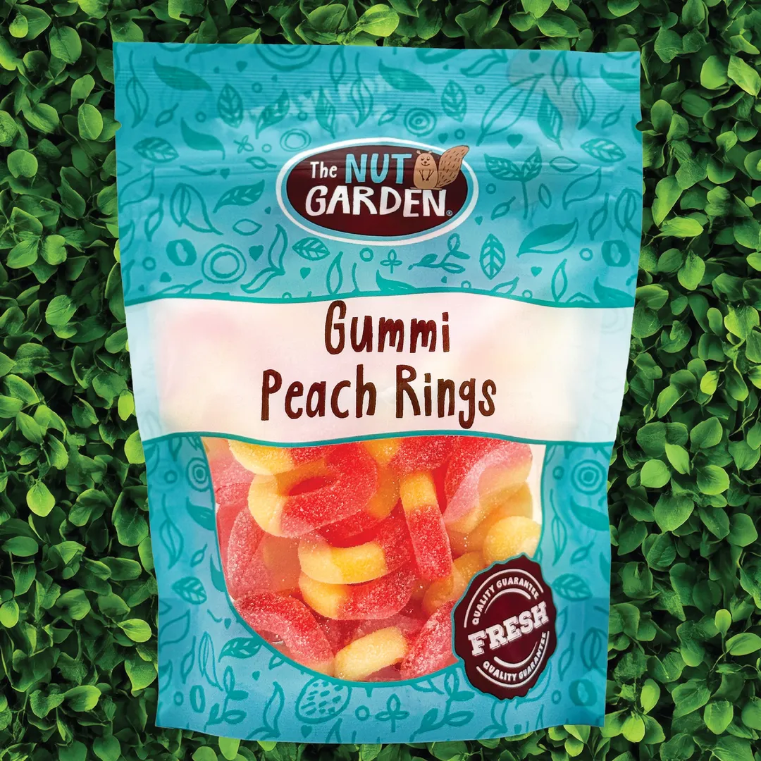 Gummi Peach Rings (12 oz)