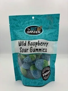 Gummi Sour Wild Raspberries (12oz)