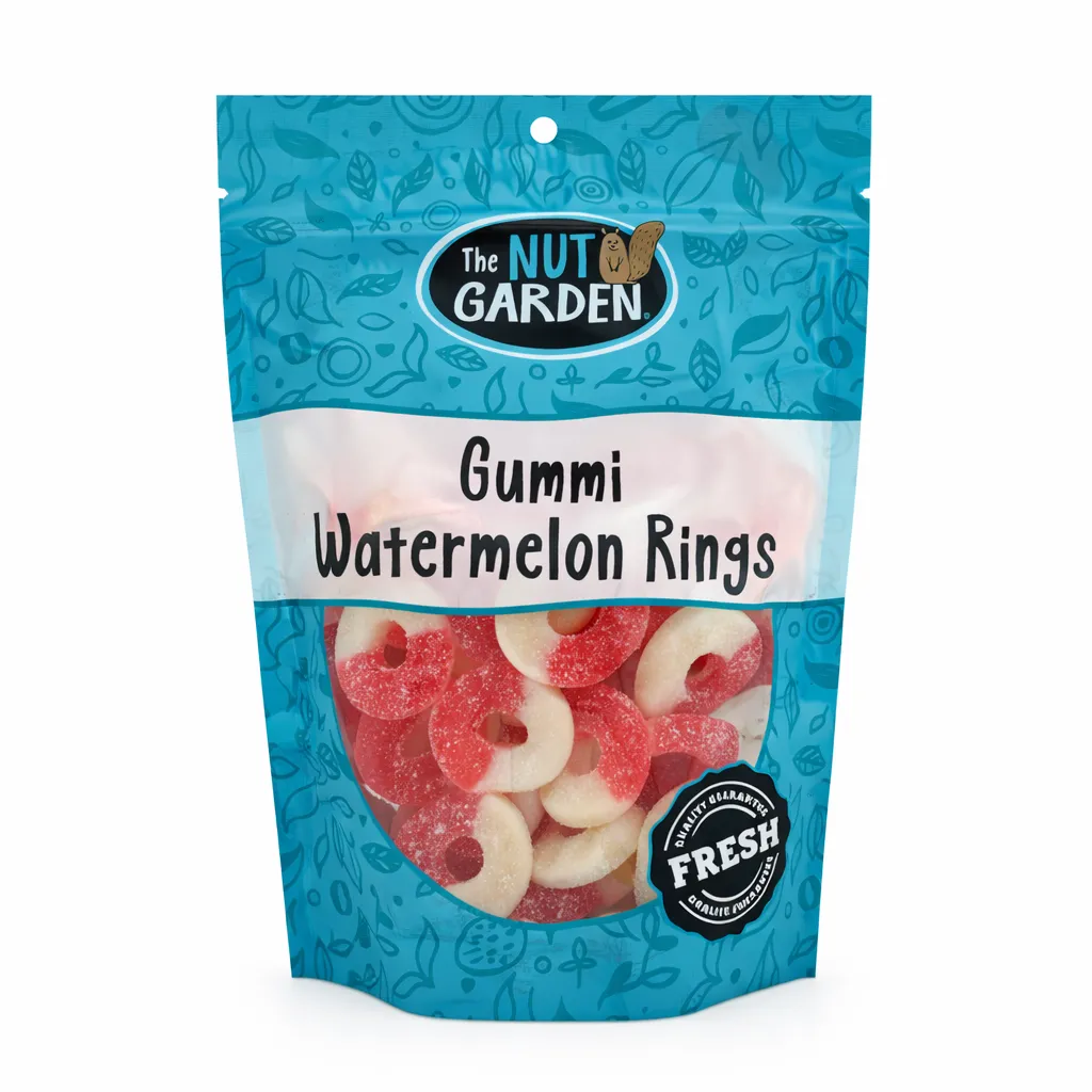 Gummi Watermelon Rings (12 oz)