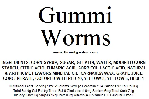 Gummi Worms (12 oz)