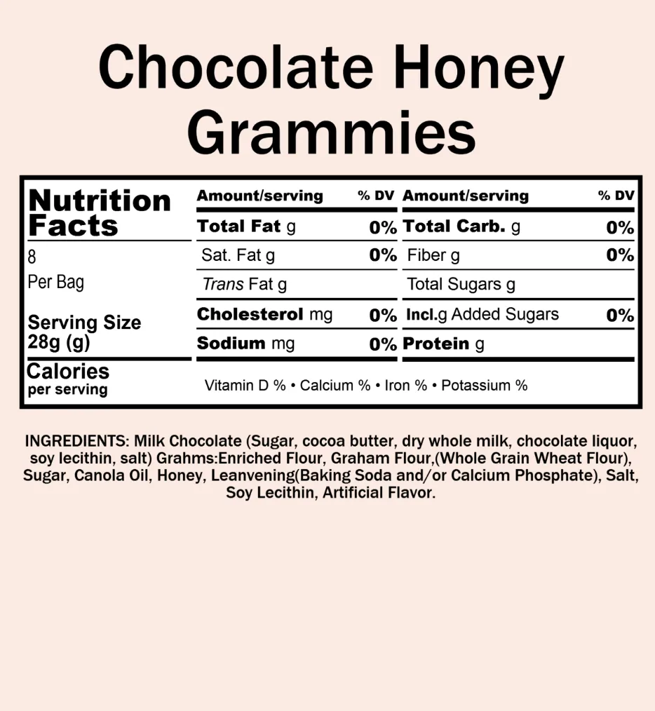 Milk Chocolate Grammies (8 oz)