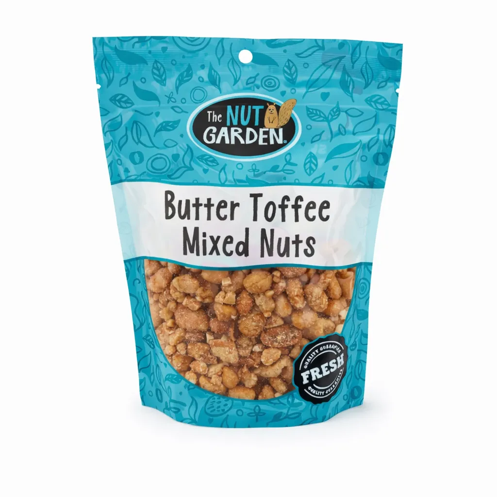 Mixed Nuts, Butter Toffee (12 oz)
