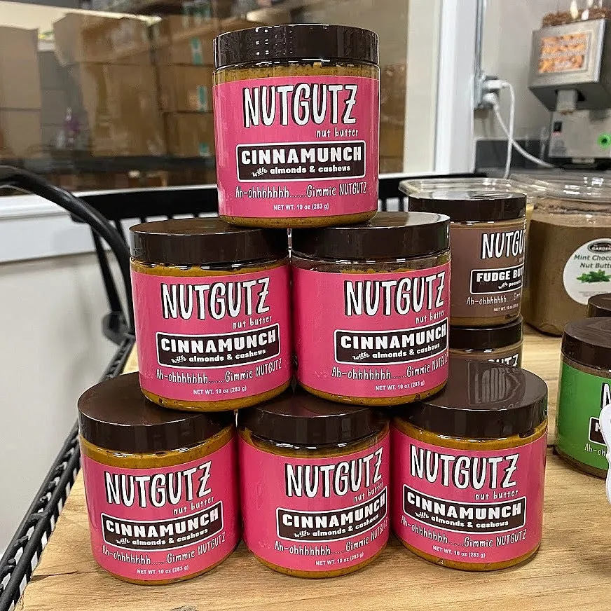 NUTGUTZ nut butter | CINNAMUNCH