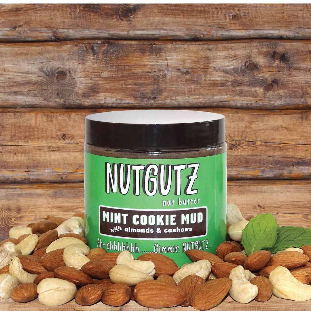 NUTGUTZ nut butter | MINT COOKIE MUD variant